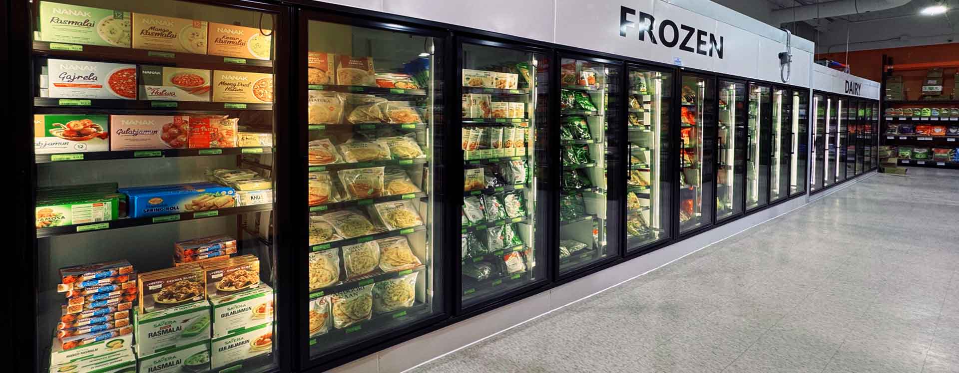 commercial fridge