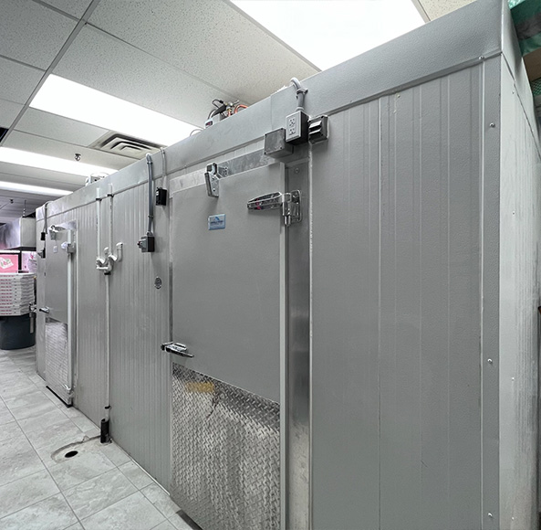 commercial fridge