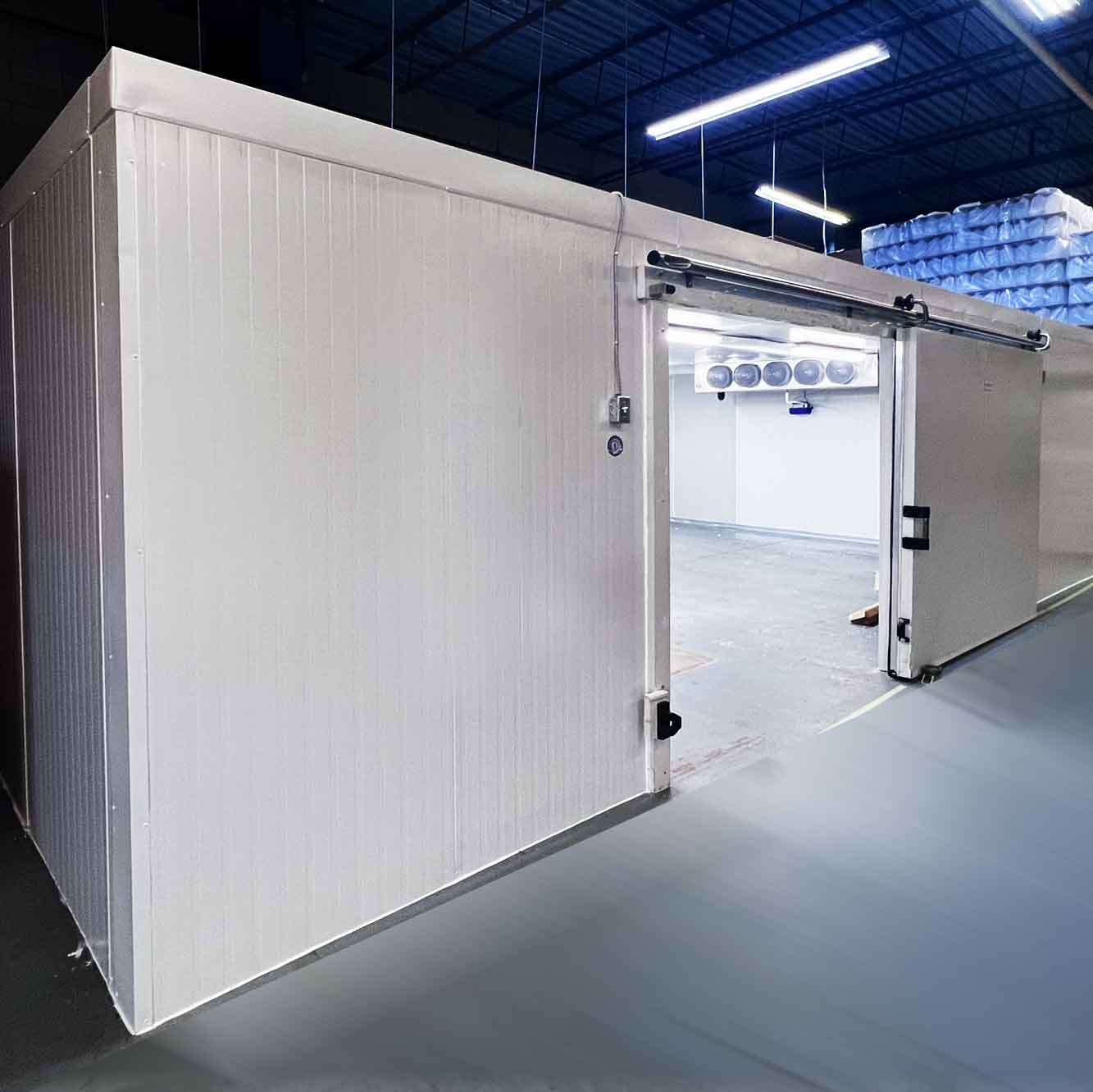 Commercial walk-in freezers